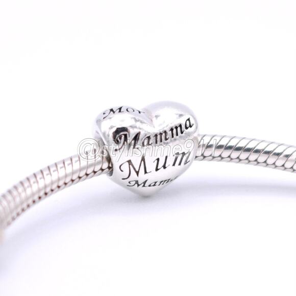 Authentic PANDORA A Mother's Heart Charm - 791112 - Picture 4 of 11